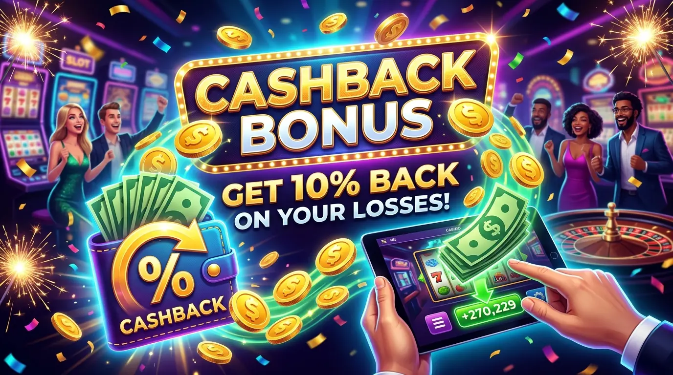 Energy casino cashback bonus